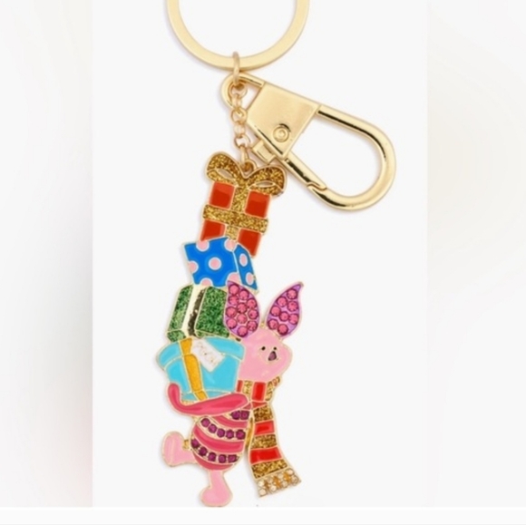 Baublebar Disney Piglet Keychain Bag charm  with Gifts And Scarf BNIB Ti m LB